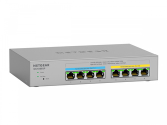 NETGEAR MS108EUP 8-Port Ultra60 PoE++ Multi-Gigabit 2.5G Ethernet Plus Switch with 230W PoE-Budget 1G/2.5G-Ports for WiFi-6-AP