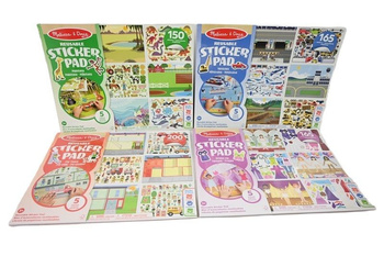 Mellisa&Doug: Naklejki wielokrotnego użytku (Asst.)