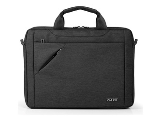 PORT DESIGNS | S13 Sydney ECO Case | Fits up to size 13/14 " | Top Loading | Black | Shoulder strap