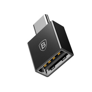 Baseus CATJQ-B01 Type-C adapter przejściówka USB-C na USB-A OTG czarna