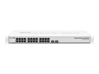 MIKROTIK Cloud Smart Switch 326-24G-2S+RM with 24 x Gigabit Ethernet ports 2x