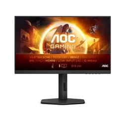 Monitor gamingowy AOC 24G4X 23.8 FullHD 1920x1080 2xHDMI 180Hz 1ms IPS Black