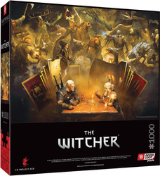 Puzzle 1000 The Witcher (Wiedźmin) Playing Gwent