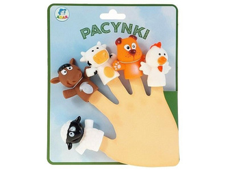 Pacynki na palce 5szt