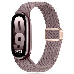 Pasek Tech-Protect NylonMag na Xiaomi Smart Band 8 / 9 / NFC - fioletowy