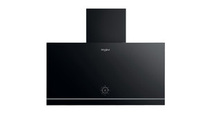 Whirlpool Hood | WHVA 62F LM K | Wall mounted | Energy efficiency class A | Width 59.8 cm | 485 m³/h | Mechanical | LED | Black
