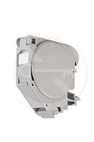 Solarix industrial module/holder for DIN rail for one keystone gray