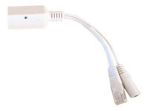 MIKROTIK RBGPOE Gigabit PoE adapter with shielded connectors supports 18-57V PoE
