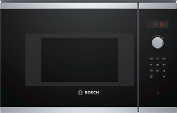 Bosch | Microwave Oven | BFL523MS0 | Built-in | 20 L | 800 W | Stainless steel/Black