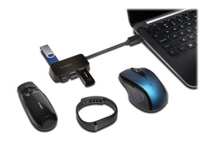 KENSINGTON K39121EU Hub USB Kensington USB 3.0 4-Port Hub