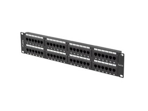 PATCH PANEL 48 PORT 2U 19" KAT.5E CZARNY LANBERG