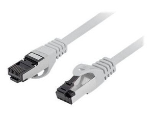 LANBERG patchcord kat.8.1 S/FTP LSZH CU 3m szary