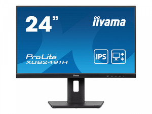 IIYAMA XUB2491H-B1 24inch IPS FHD 100Hz 300cd/m2 4ms HDMI DP 15cm Height Adj. Stand