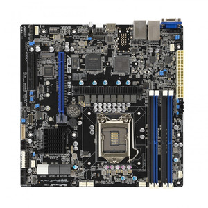 Płyta Serwerowa ASUS P12R-M LGA-1200,C252, 4*DIMM, 1*PCIe x8 slot, 1*PCIe 16 slot, 6*SATA ports, 1*M2, 2 x Intel® I210AT + 1 x Mgmt LAN, MICROATX