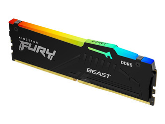 KINGSTON 64GB 6000MT/s DDR5 CL36 DIMM Kit of 2 FURY Beast RGB EXPO