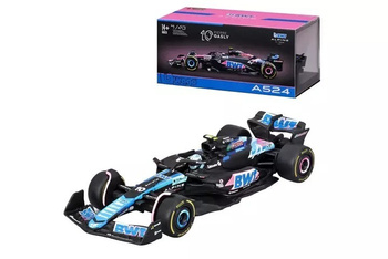 Bburago Model 1:43 BOLID F1 BWT Alpine Team A524 2024 Pierre Gasly