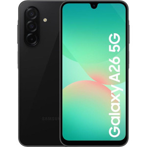 Samsung Galaxy A26 (A266) (Black) Dual SIM 6.7“ Super AMOLED 1080x2340/2.4GHz&2.4GHz/128GB/6GB RAM/Android 15/WiFi,BT,5G | Samsung