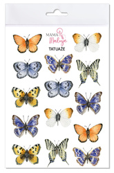 Tatuaże zmywalne Motyle 2