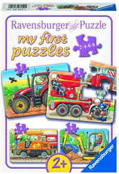 Puzzle dla dzieci zestaw W pracy