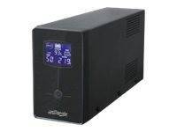 GEMBIRD EG-UPS-034 UPS Energenie-Gembird Line-Interactive,1500VA,3xIEC,2xSchuko 230V,USB,RJ11,LCD