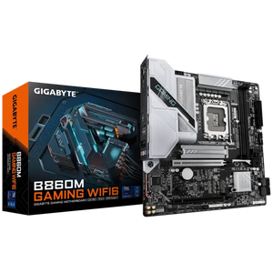 Gigabyte B860M GAMING WIFI6 | Processor family Intel | Processor socket LGA1851 | DDR5 | Supported hard disk drive interfaces M.2, SATA | Number of SA