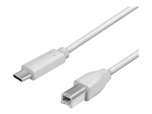 LOGILINK CU0161 LOGILINK - Kabel USB 2.0, USB-C męski do USB-B męski, 2m