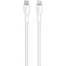 Kabel Puro Fabrik USB-C - Lightning z MFI 1,2m - biały
