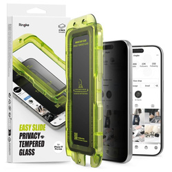 Szkło prywatyzujące Ringke Easy Slide 2-pack na iPhone 17 Pro Max