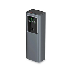 Powerbank SBS 20000mAh PD 100W z wyświetlaczem LCD - szary