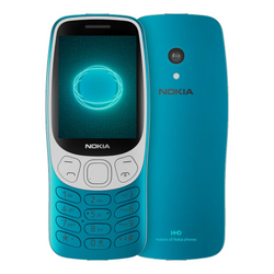 Nokia | 3210 4G (2024) | Scuba Blue | 2.4 " | 128 MB | 64 MB | Dual SIM | Bluetooth | 5.0 | USB version USB Type-C | Main camera resolution 2 MP | 145