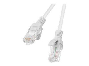 LANBERG PCU5-10CC-0100-S Lanberg Patchcord RJ45, kat. 5e, UTP, 1m, szary