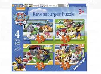 Puzzle 4w1 Psi Patrol 12/16/20/24 el.