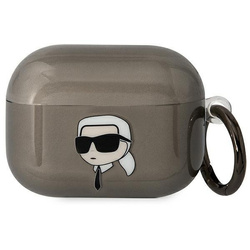 Etui Karl Lagerfeld Karl`s Head na AirPods Pro 2 - czarne