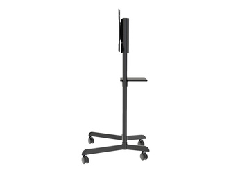 NEOMOUNTS TV/Monitor public Mobile Floorstand 37-70inch max 70kg Height 137cm Tilt Rotate VESA up to 600x400 black