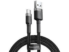 BASEUS Kabel USB Type C 2m (CATKLF-CG1) Gray+Black