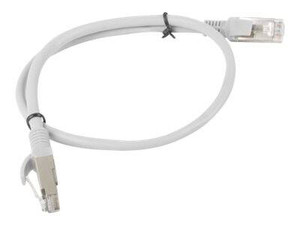 LANBERG PCF5-10CC-0050-S Lanberg Patchcord RJ45, kat. 5e, FTP, 0.5m, szary
