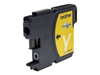 BROTHER LC1100Y Tusz Brother LC1100Y yellow 325str DCP395CN / DCP585CW / DCP6690CW