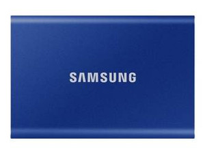 SAMSUNG Portable SSD T7 2TB extern USB 3.2 Gen 2 indigo blue