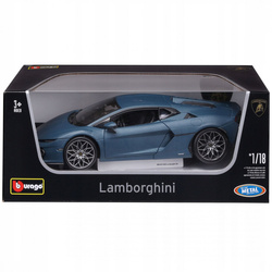 Bburago Model 1:18 Lamborghini Temerario niebieski
