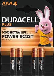 DURACELL Plus Boost MN2400 AAA BL4 | Duracell