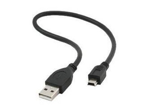 GEMBIRD CCP-USB2-AM5P-1 Gembird AM-BM5Pin (Canon) kabel mini USB 2.0 0.3m