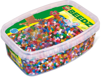 Koraliki do prasowanek podstawowy MIX kolorów 7000 szt.