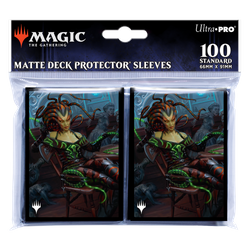 Ultra-Pro: Magic the Gathering - Outlaws of Thunder Junction - Matte Deck Protector Sleeves - Vraska, the Silencer (100 szt.)