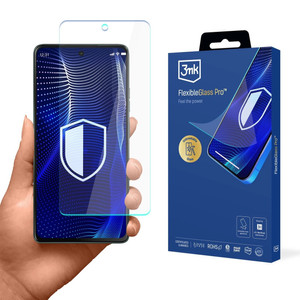 Szkło hybrydowe 3mk FlexibleGlass Pro na Motorola Moto G75