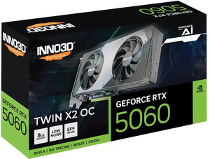 Karta graf. INNO3D RTX 5060 Twin X2 OC 8GB