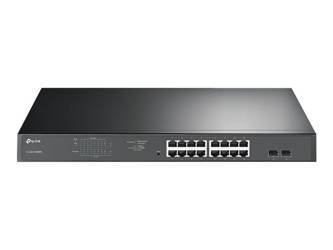 TPLINK TL-SG1218MPE TP-Link TL-SG1218MPE 16-Port Gigabit Easy Smart PoE/PoE+ Switch