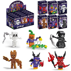 Klocki halloween potwór 30el MIX