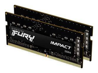 KINGSTON 32GB 3200MHz DDR4 CL20 SODIMM Kit of 2 FURY Impact