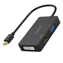 Orico Adapter z mini DisplayPort na HDMI, VGA, DVI