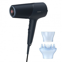 Philips | Hair Dryer | BHD512/00 5000 Series | 2300 W | Number of temperature settings 6 | Ionic function | Diffuser nozzle | Teal